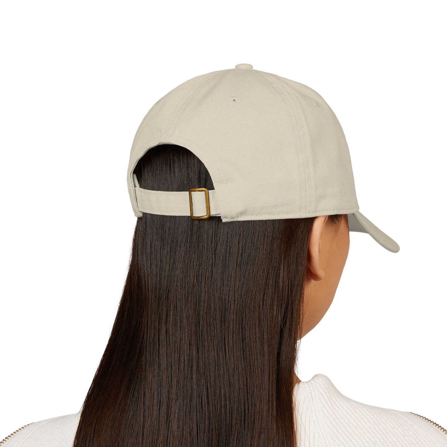 100% Organic Cotton Embroidered Talo Dad Cap