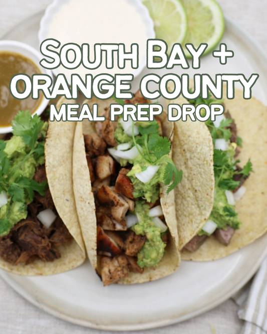 Sunday, October 19th Meal Drop | South Bay + Orange County | (includes $6 glass jar deposit)
